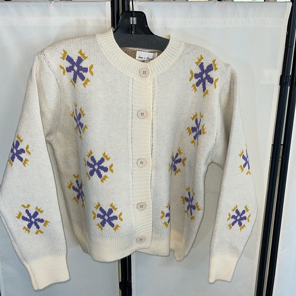 Love & Harmony Button Down Cardigan Sweater Size Large NWT - Picture 13 of 17